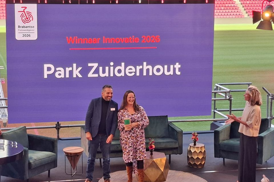 Winnaar Innovatie Award Brabantse Fietswerkgever